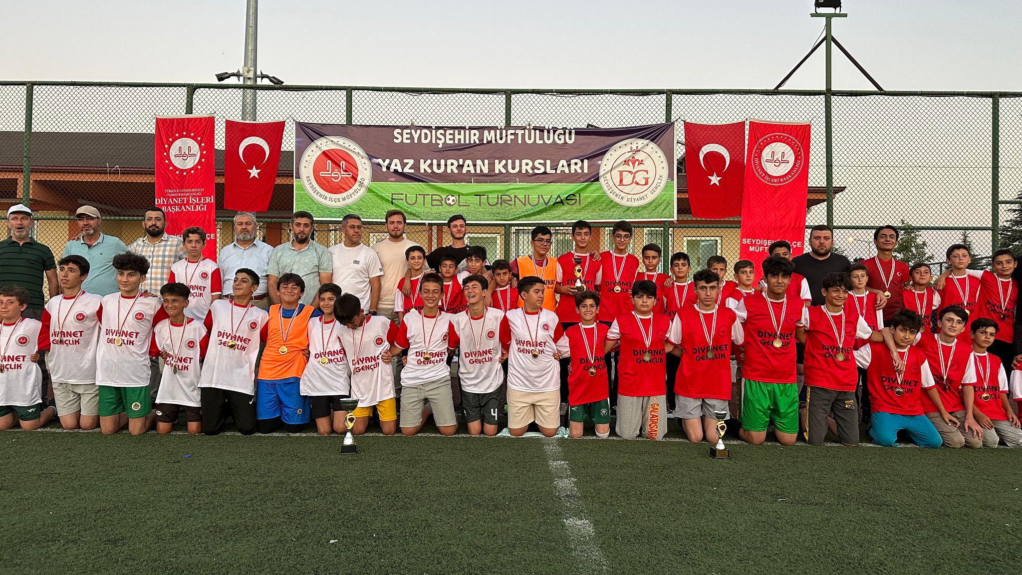 Seydişehir'de düzenlenen futbol turnuvası sona erdi