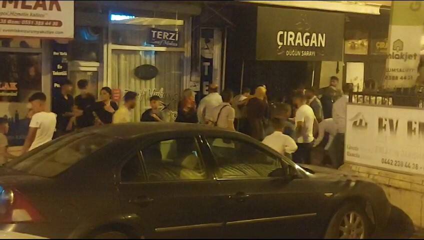 Düğünde kan döküldü