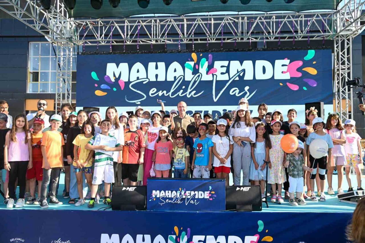 Selçuklu'da “Mahallemde Şenlik Var” etkinliği