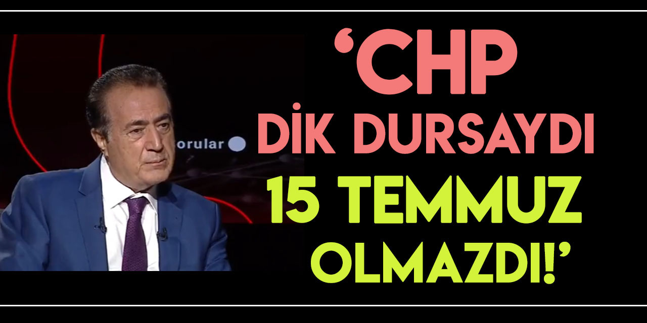 CHP Eski Genel Başkan Yardımcısı Yılmaz Ateş: "CHP, FETÖ'ye karşı dik duramadı!"