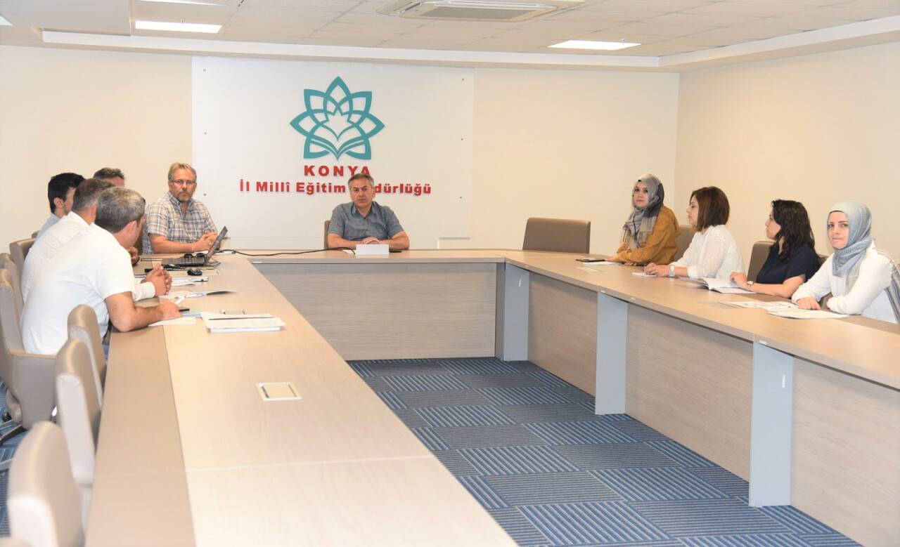 Konya'da Ar-ge birimi ile projeler kapsamında toplantı