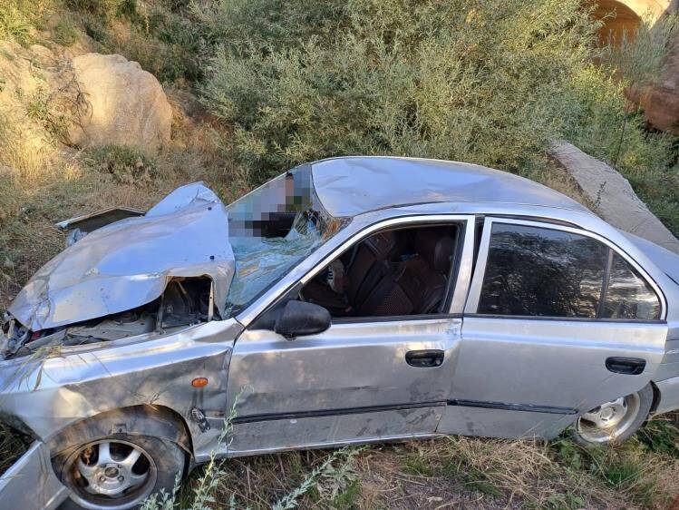 Trafik kazasında 2 yaralı