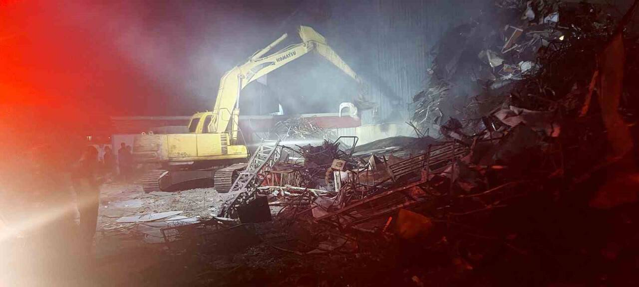 Hurdacılar Sitesi’nde yangın çıktı