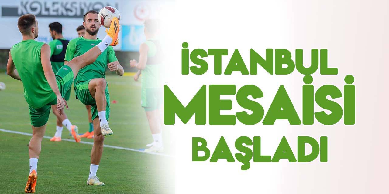 Konyaspor'da İstanbulspor mesaisi başladı