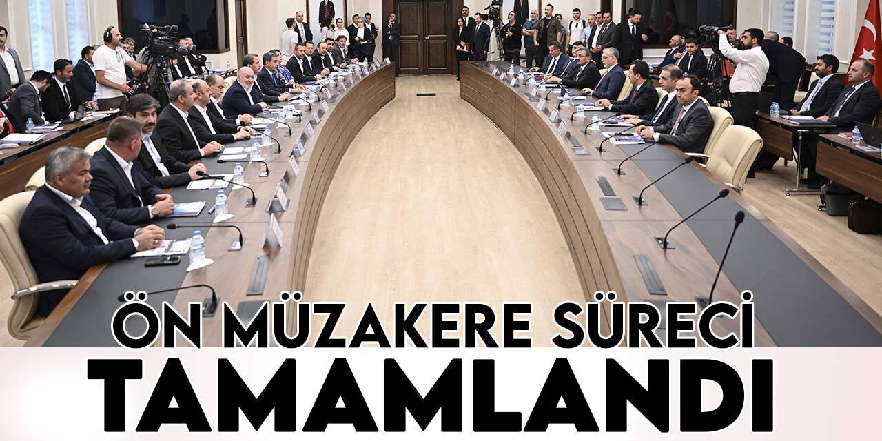 Milyonlarca memur ve memur emeklisini ilgilendiriyor! Ön müzakare süreci tamamlandı
