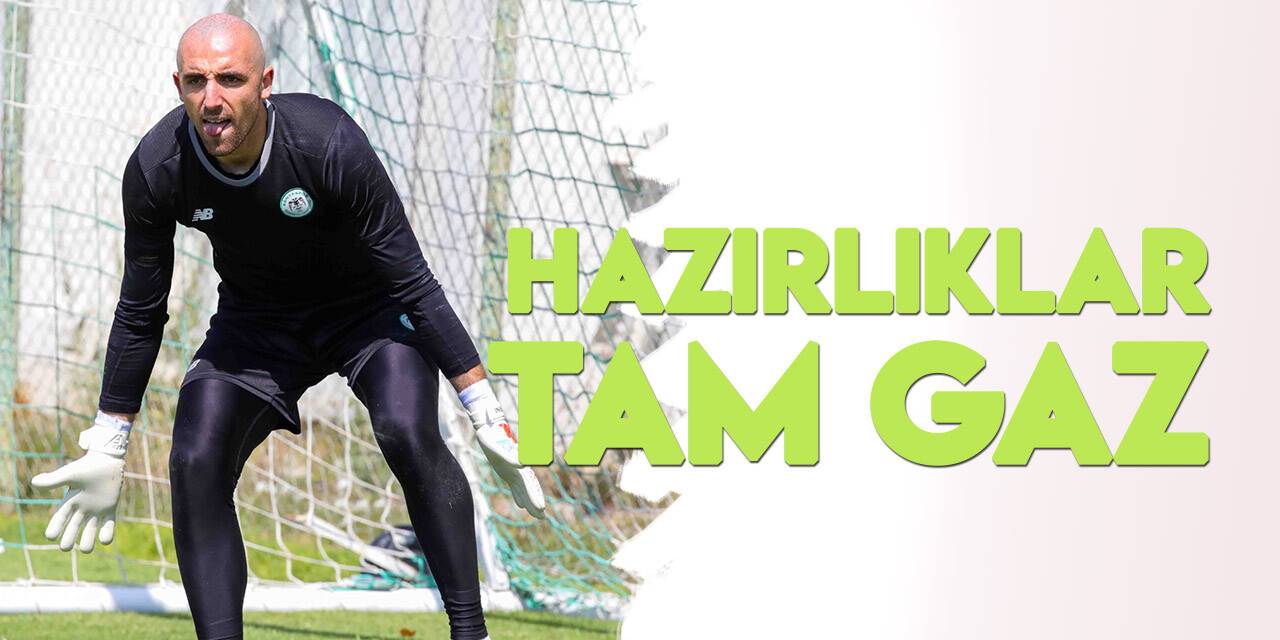 Tümosan Konyaspor, İstanbulspor maçı hazırlıklarını sürdürdü