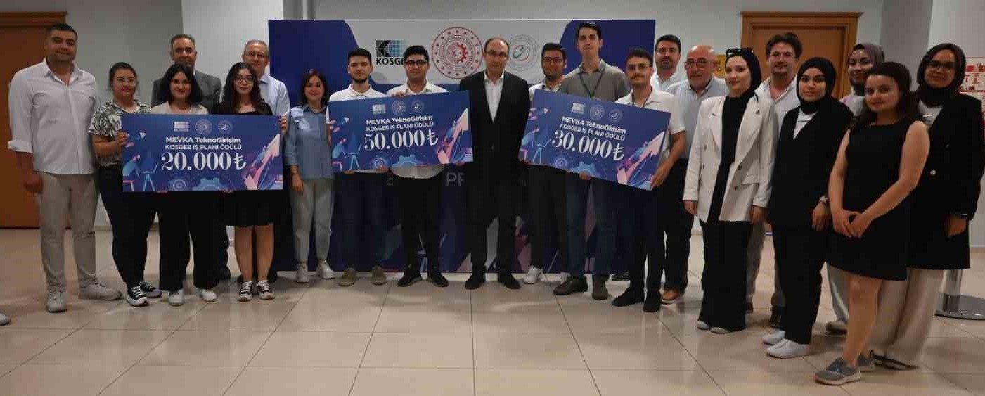 Konya'da projeler yarıştı, kazanan genç girişimciler oldu