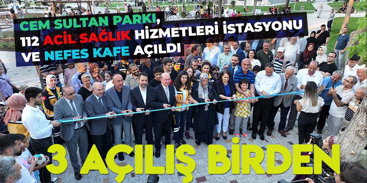 Selçuklu'da 3 açılış birden