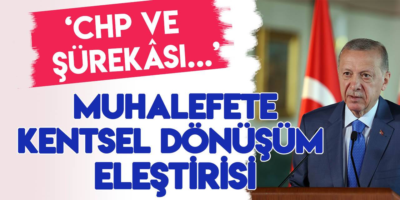 Cumhurbaşkanı Erdoğan: "Bunlar vatandaşın refahının, yaşam standardının yükselmesini istemezler"