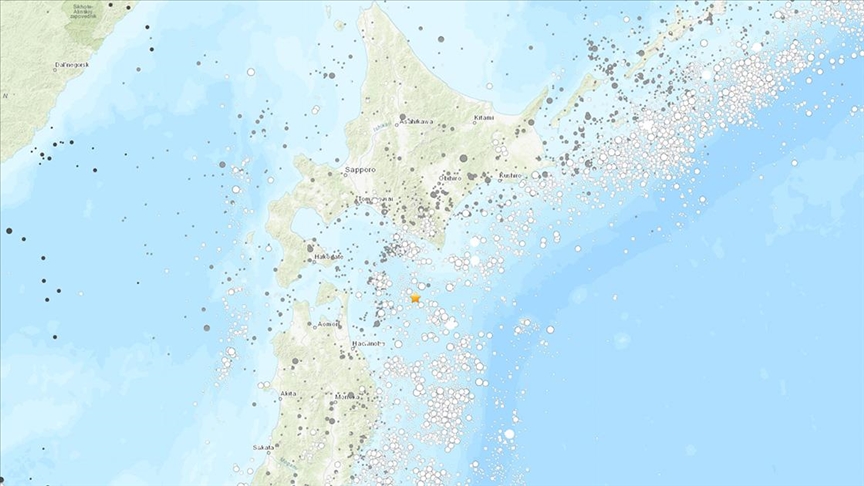 Japonya'da 5,8 büyüklüğünde deprem oldu