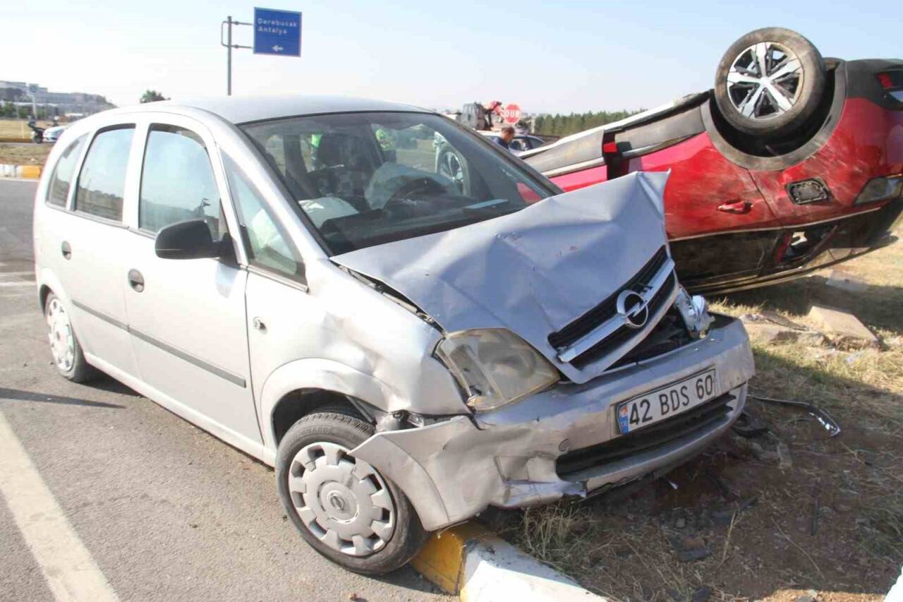 Konya’da feci kaza: 6 yaralı