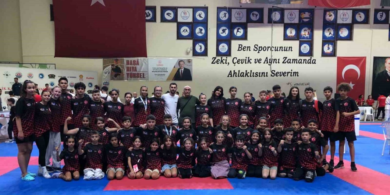 Uluslararası karate turnuvasından Manisa'ya 11 madalya geldi