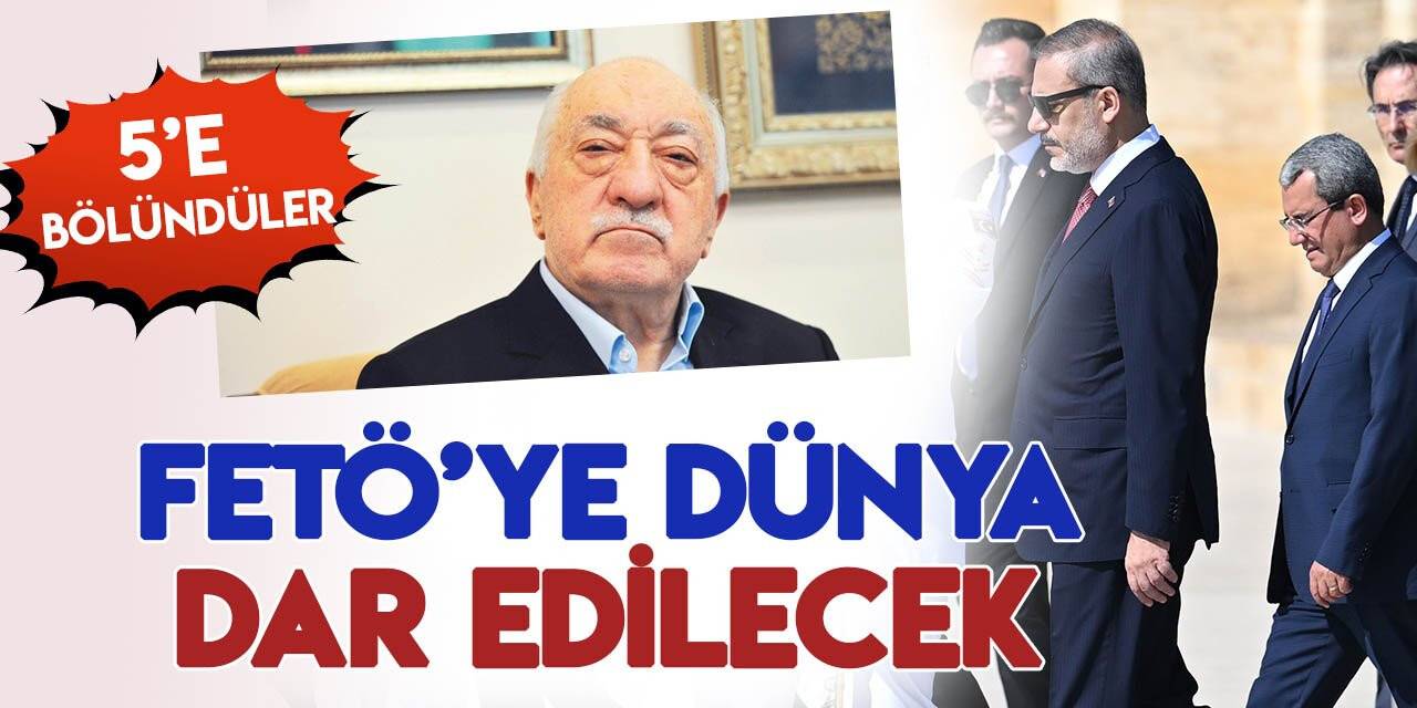 Örgüt içerisindeki "bölünme" ve "liderlik" kavgası! FETÖ'ye dünya dar edilecek