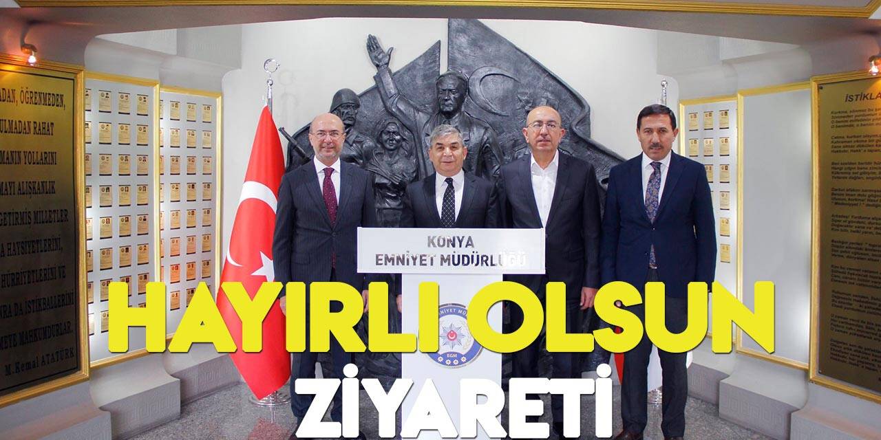 Başkanlardan İl Emniyet Müdürü Karabulut'a "hayırlı olsun" ziyareti