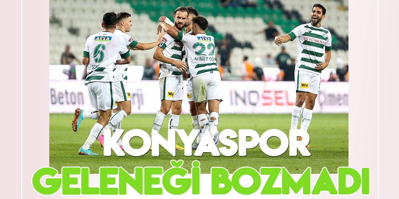 Konyaspor sezon başı geleneğini bozmadı