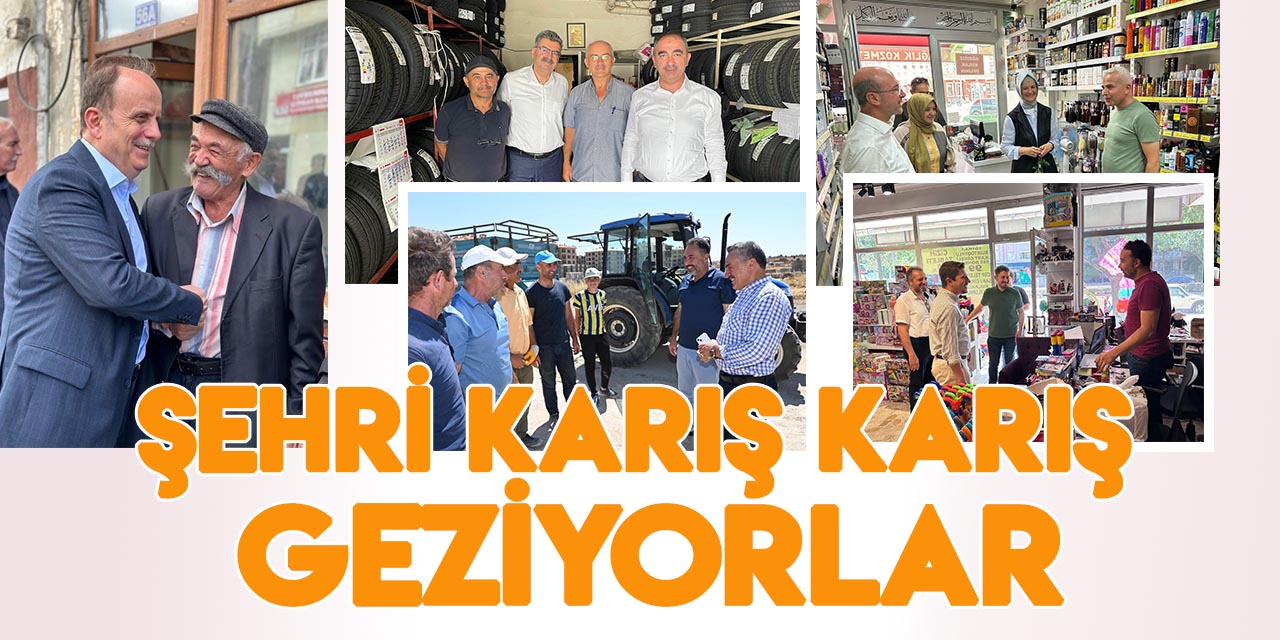 'AK Parti Konya' saha çalışmalarını artırdı