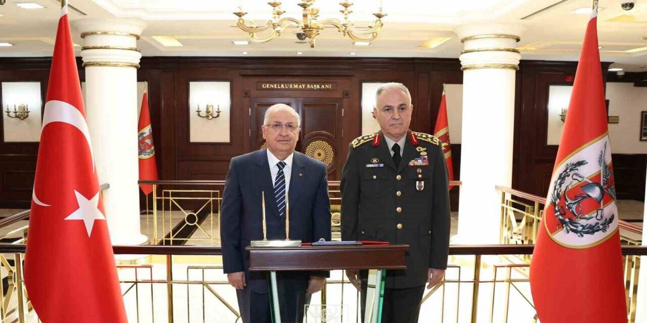 Bakan Güler’den Genelkurmay Başkanı Gürak’a ziyaret
