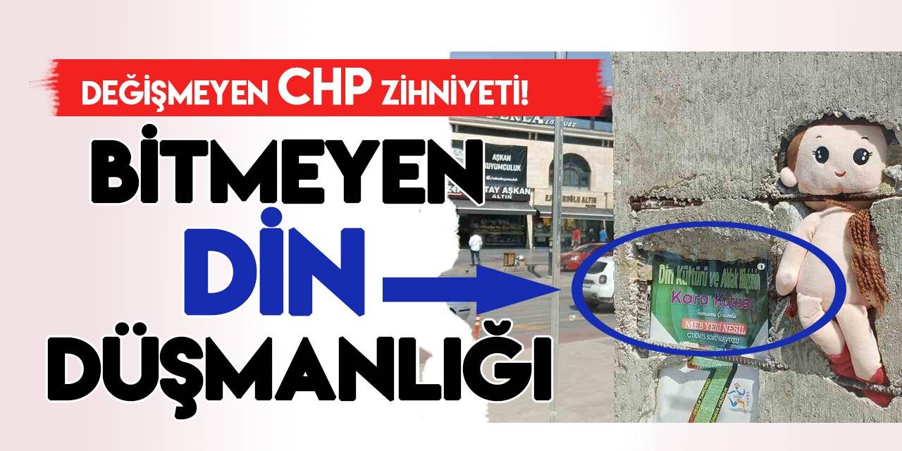 CHP’li Kırşehir Belediyesi'nin deprem anıtındaki "subliminal" mesaj, tepki topladı