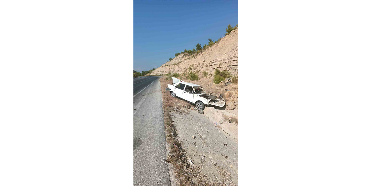 Antalya-Konya yolunda kaza: 1 yaralı