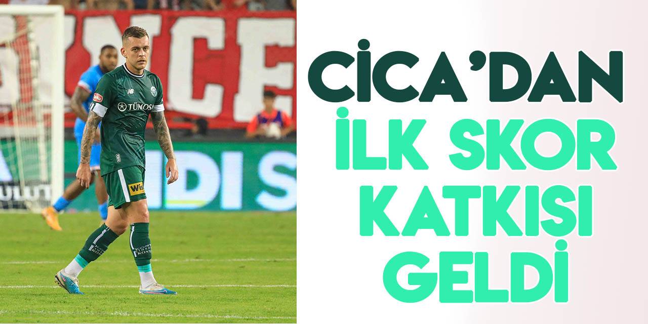 Cicaldau, Konyaspor'a penaltı kazandırdı