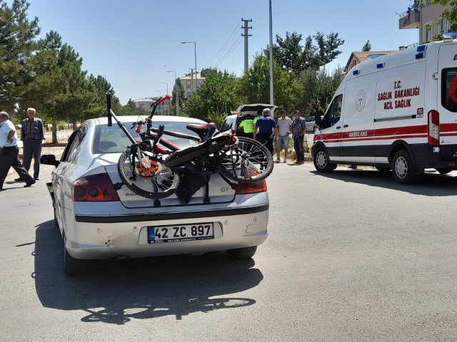 Seydişehir'de trafik kazası, 4 yaralı var