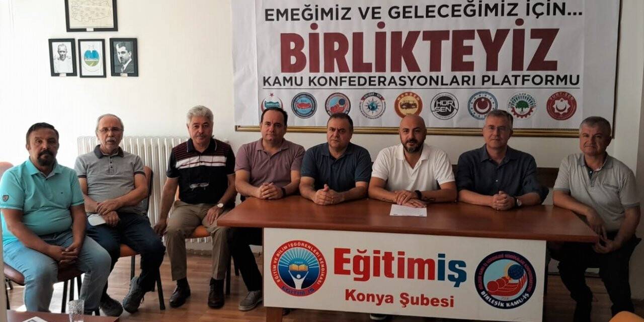 "Kamu emekçilerine verilen zammı kabul etmiyoruz"