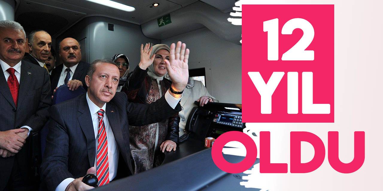 Konya-Ankara YHT hattı 12. yılında