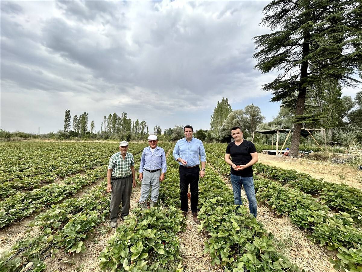 Bozkırlı üreticilere ziyaret