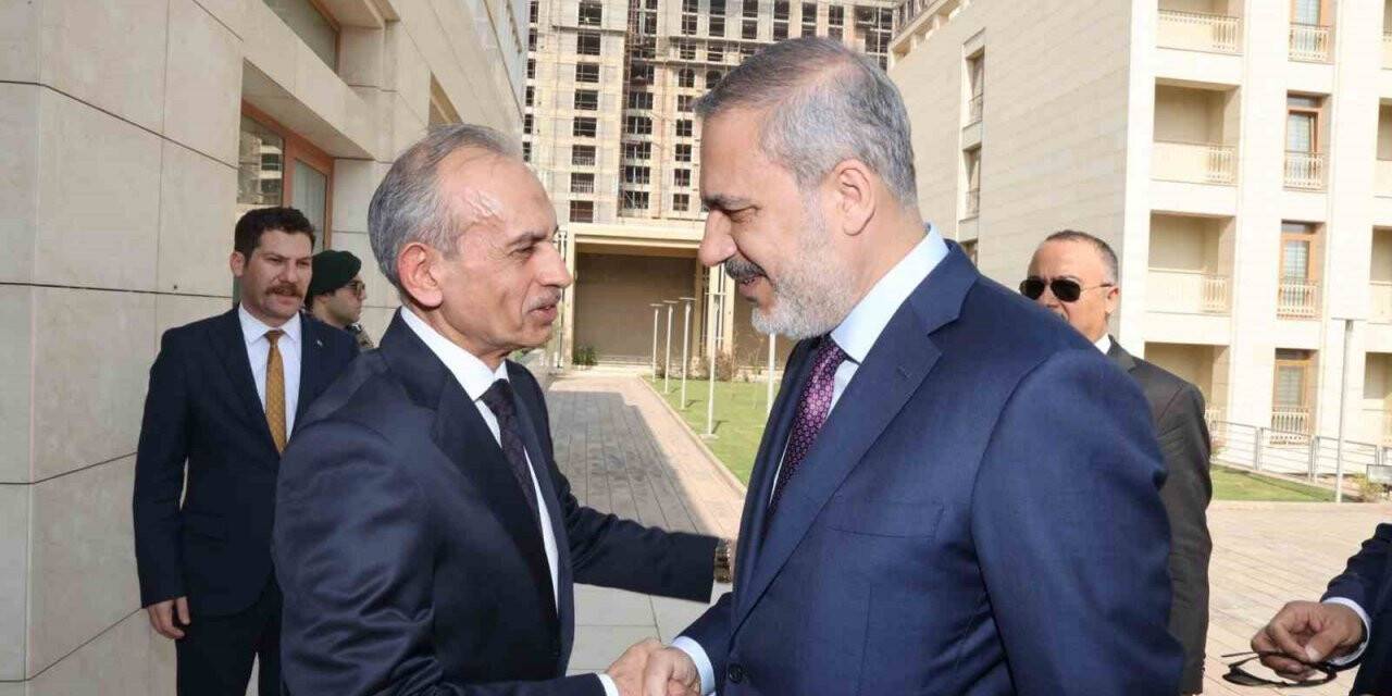Bakan Fidan, Irak Türkmen Cephesi heyeti ile görüştü