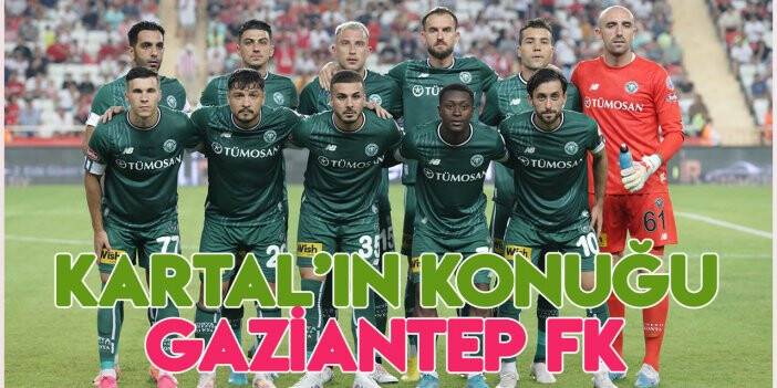 Tümosan Konyaspor, Gaziantep FK'yı ağırlıyor