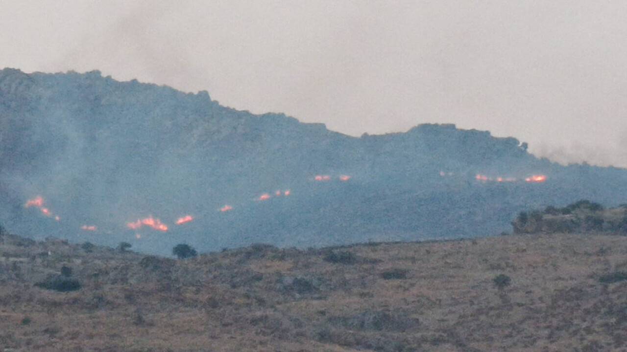 Otluk alanda çıkan yangına müdahale edildi