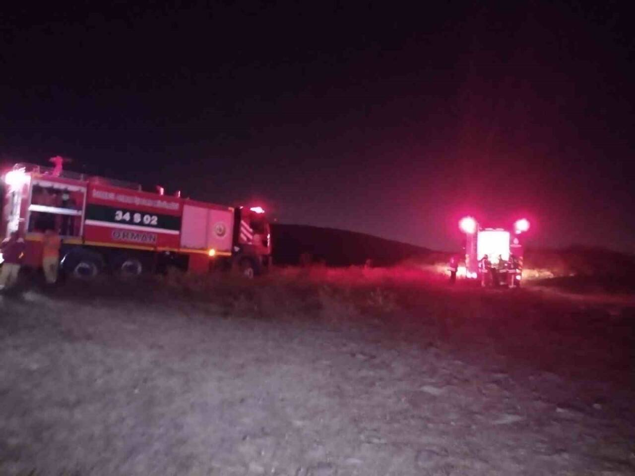 3 hektar alan zarar gördü