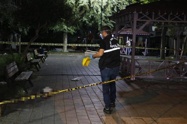 Parkta çatışma çıktı