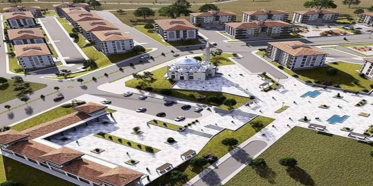 Ardıçlı TOKİ 4 .etap konutları teslim ediliyor
