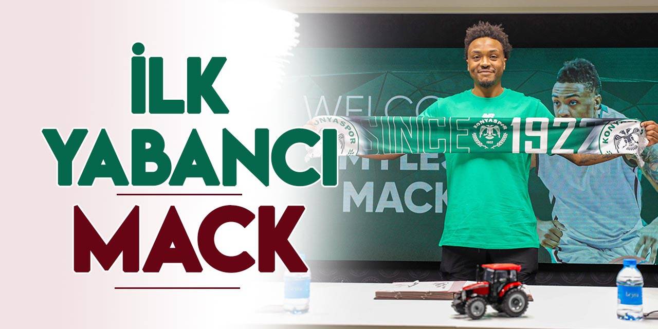 Konyaspor'da yabancı transferi