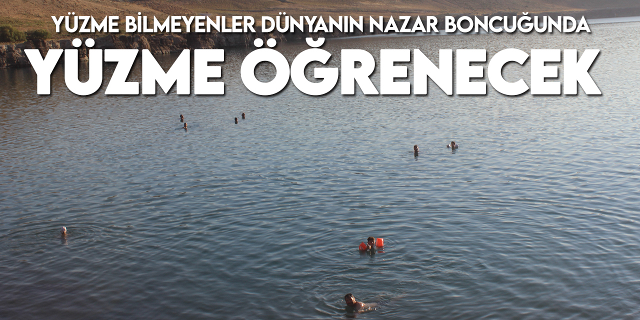 Konya'daki dünyanın nazar boncuğuna daha çok turist gelecek! Yüzme bilmeyenler yüzme öğrenecek