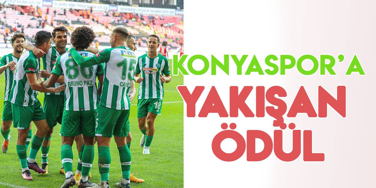 Fair Play'in en büyük ödülü Konyaspor'a geldi