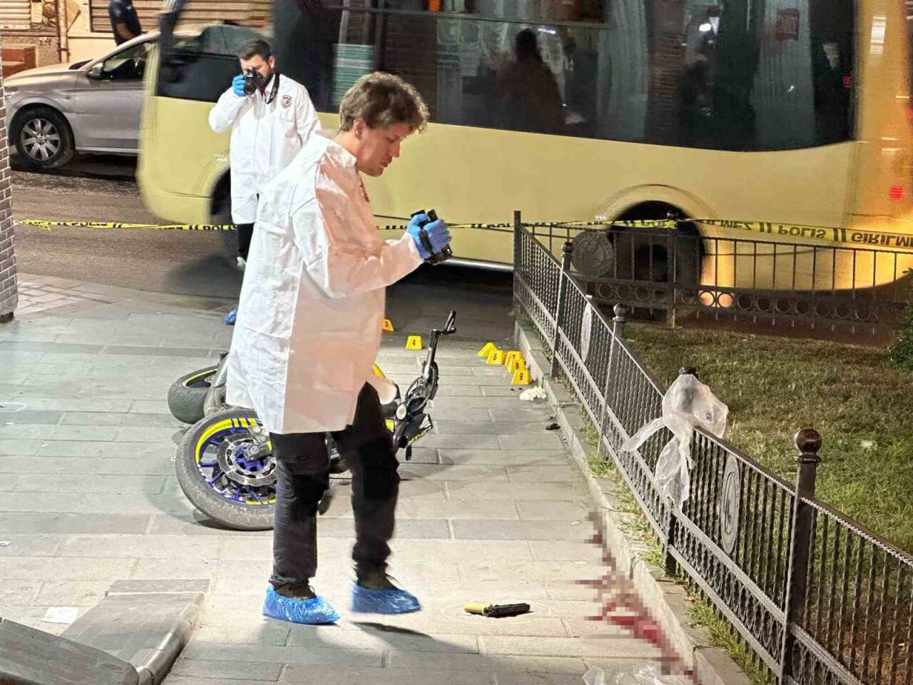 Sokak ortasında saldırıya uğradı