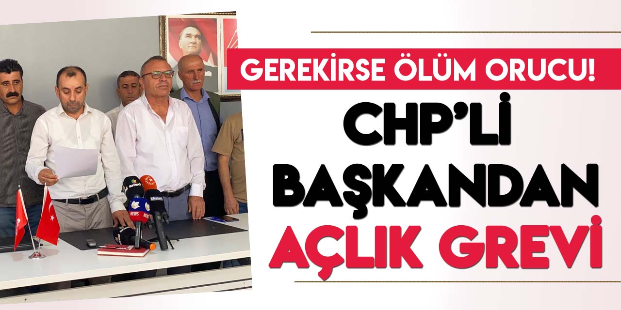 CHP'li ilçe başkanından Genel Merkeze "ölümüne" rest!