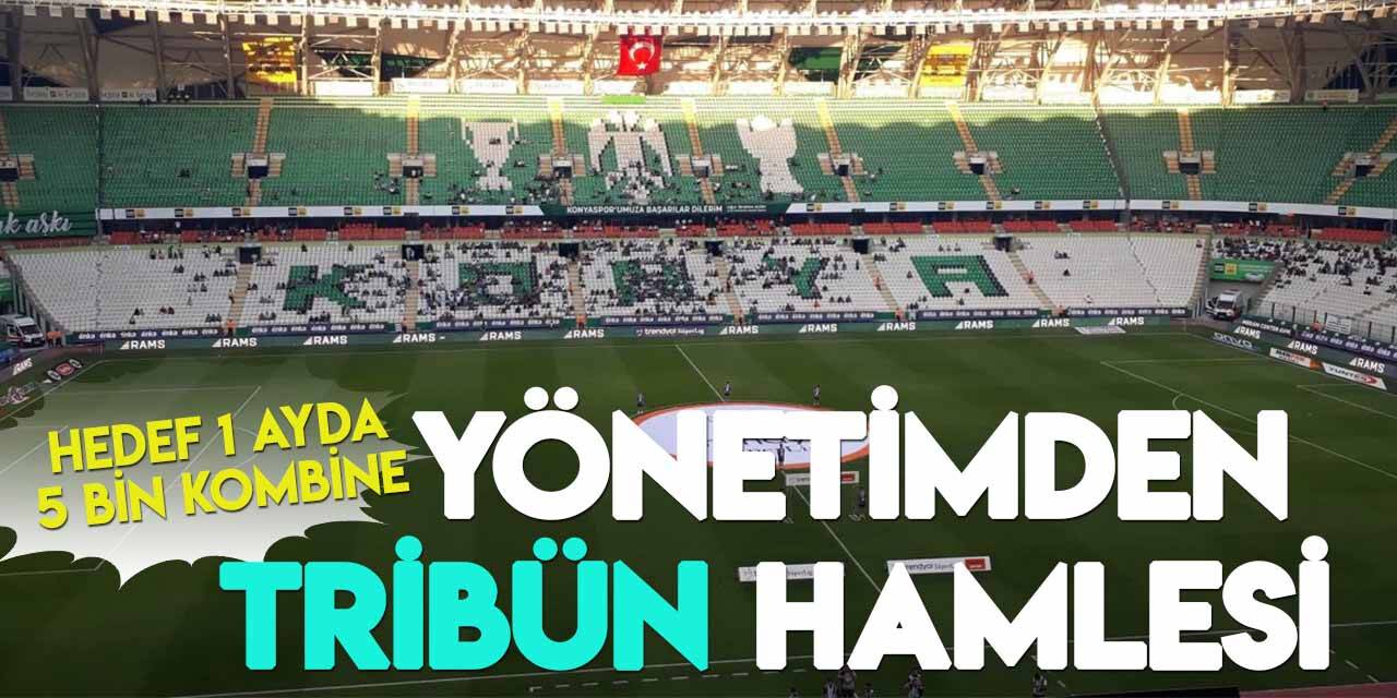 Konyaspor yönetiminden boş tribünleri doldurma hamlesi!
