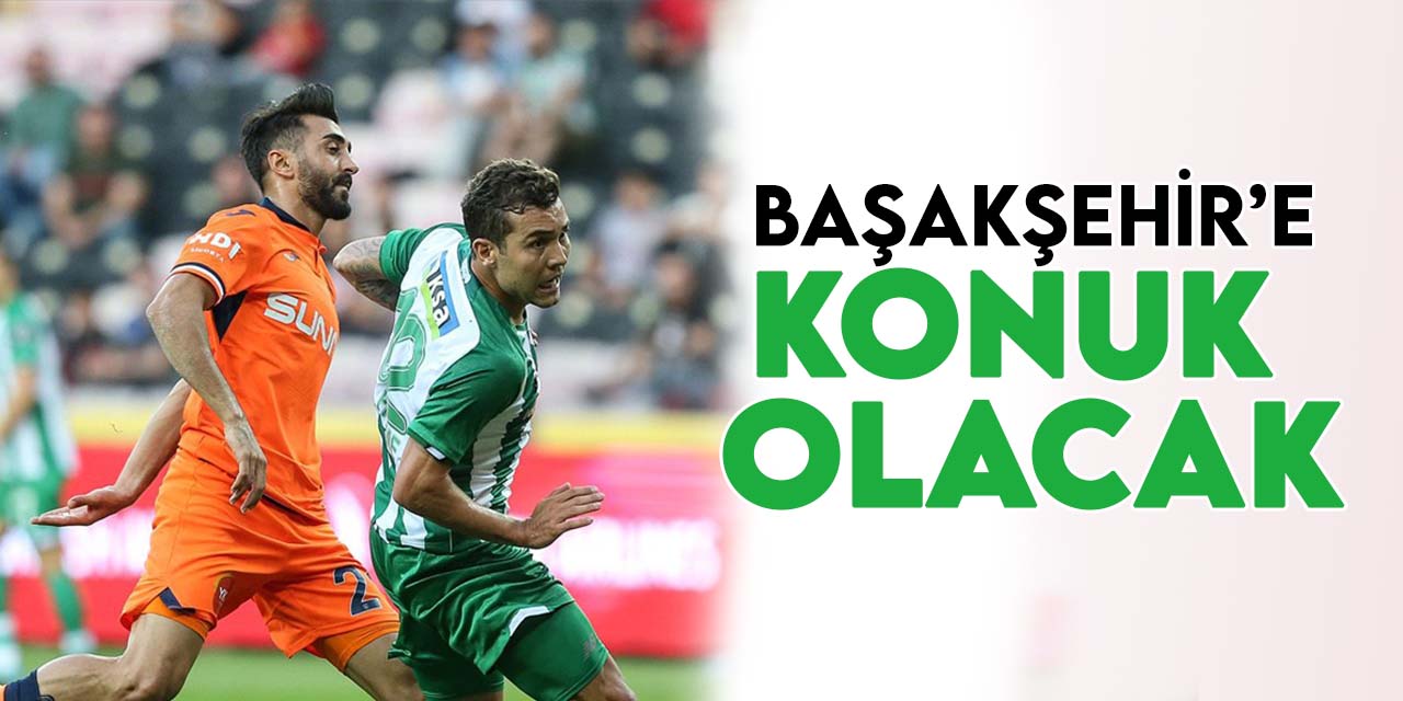TÜMOSAN Konyaspor, Süper Lig'de yarın RAMS Başakşehir'e  konuk olacak