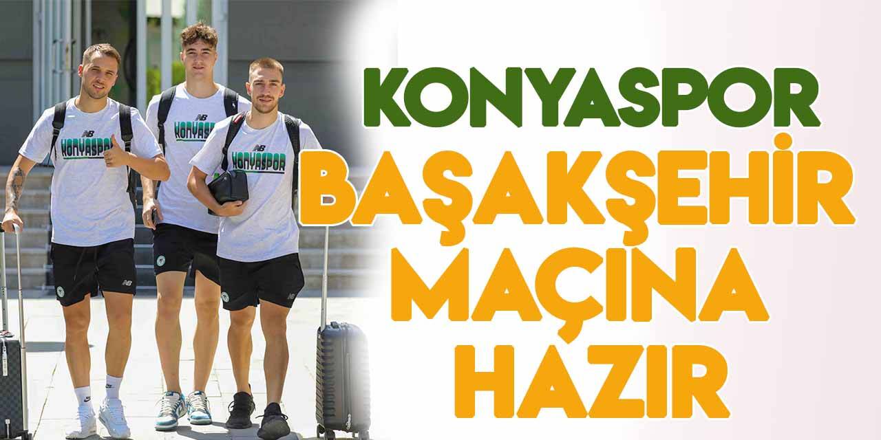 Konyaspor,  Başakşehir maçına hazır! İşte kamp kadrosu