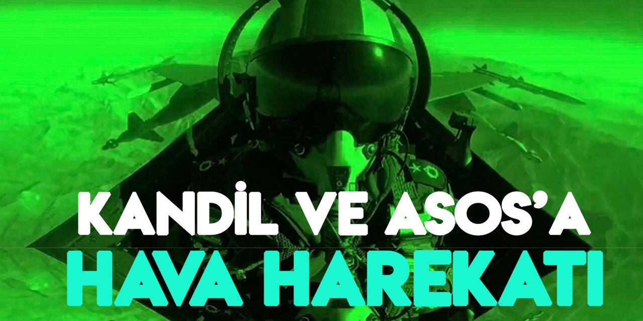 Kuzey Irak’a hava harekatı: Çok sayıda terörist etkisiz hale getirildi