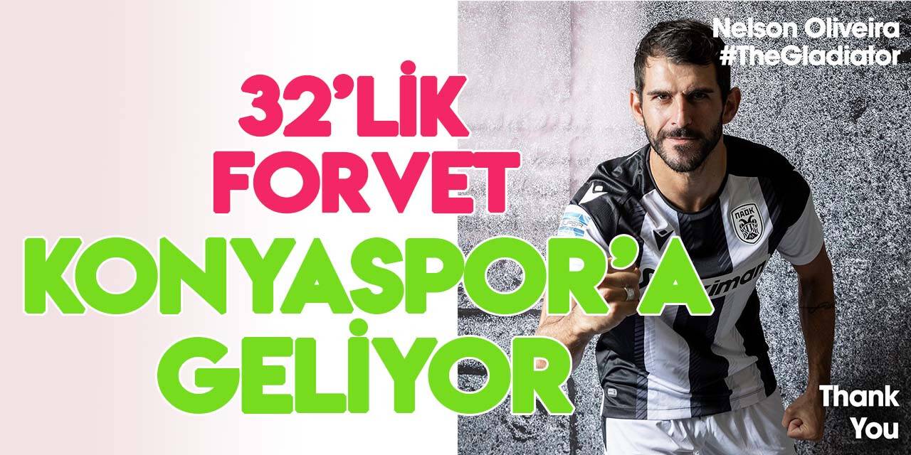 Konyaspor'da Nelson Oliveira tamam