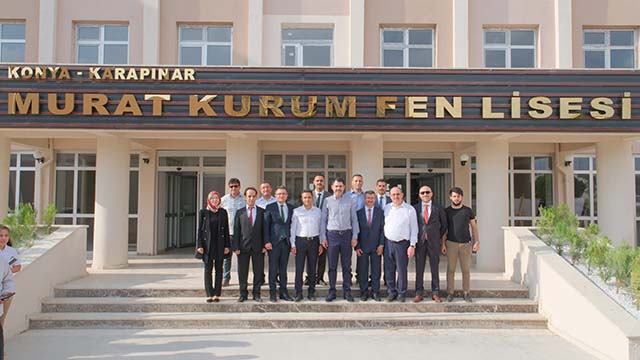 Konyalı AK Parti İstanbul Milletvekili, adının verildiği okulu gezdi