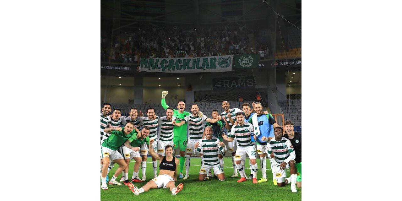 Konyaspor'da galibiyet coşkusu