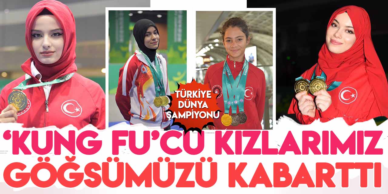 Türkiye Kung Fu Milli Takımı "Dünya Şampiyonu" oldu