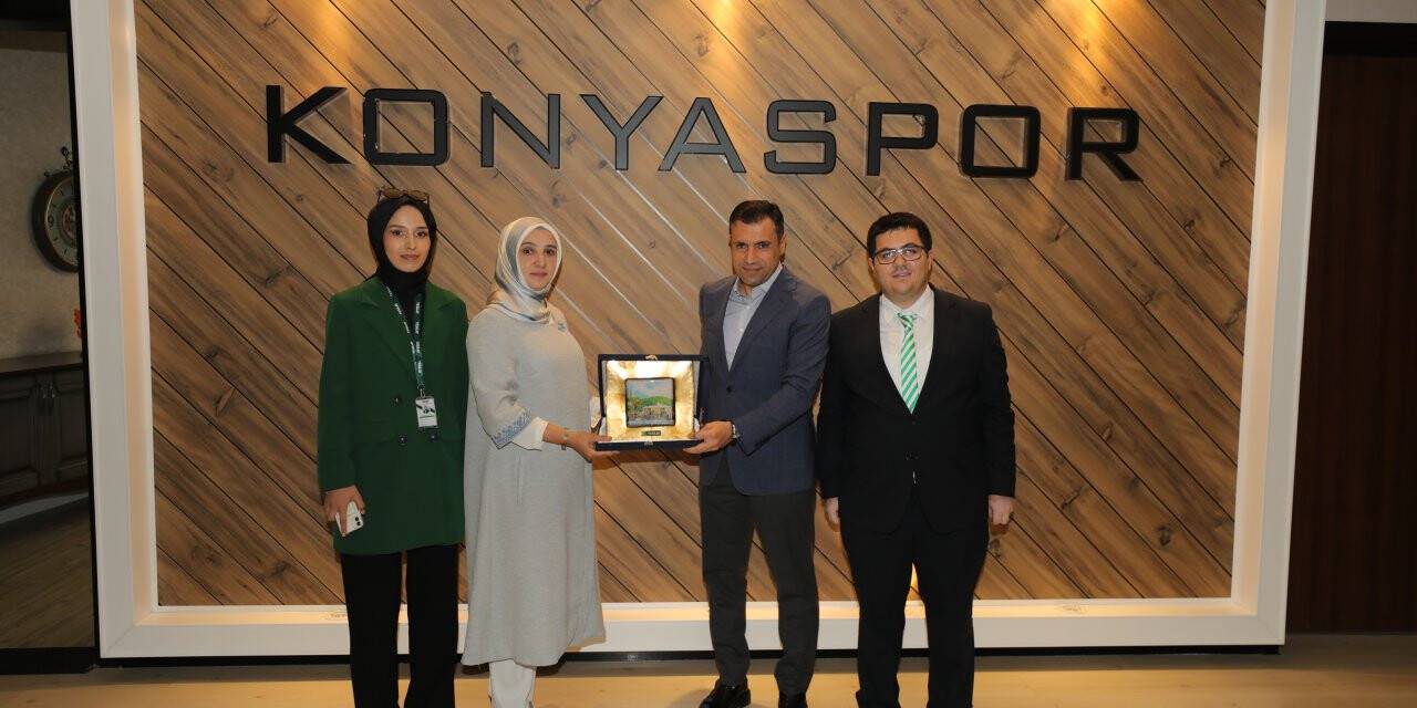 Yeşilay Konya’dan Konyaspor'a ziyaret