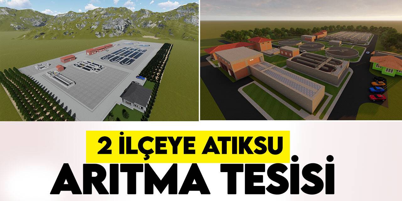Konya Büyükşehir 2 ilçeye atıksu arıtma tesisi kazandırıyor