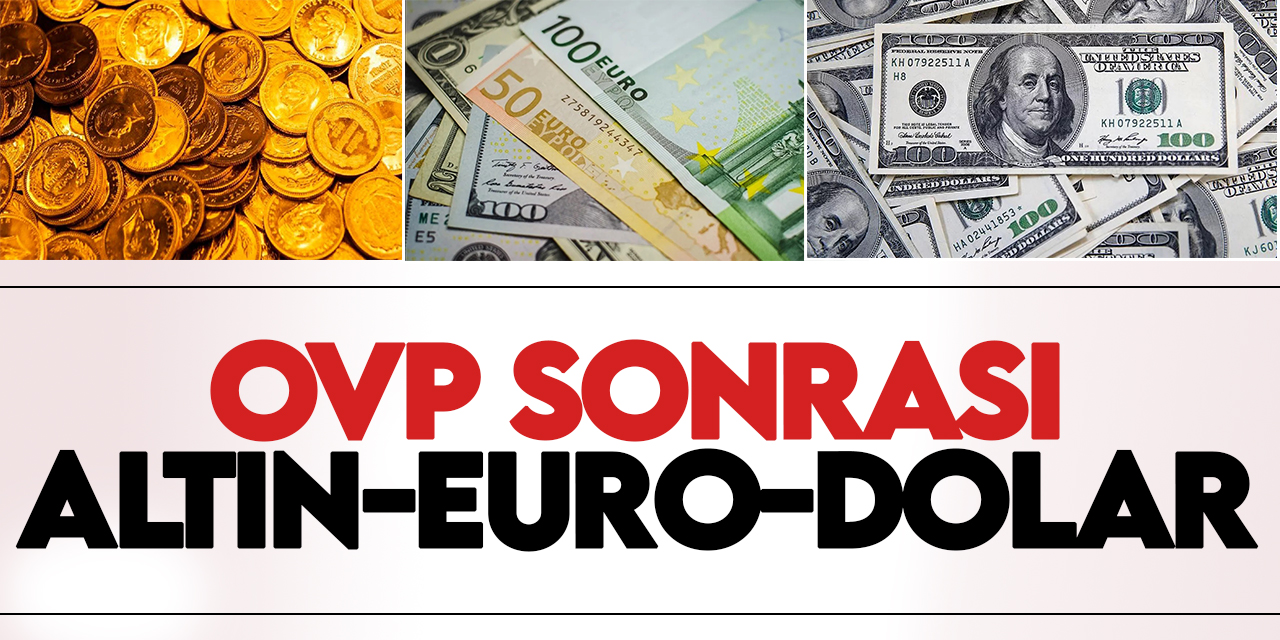 OVP sonrası altın, Dolar ve Euro'da son durum